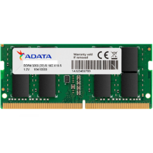 ADATA 8GB 3200MHZ DDR4 SODIMM Memory Ram